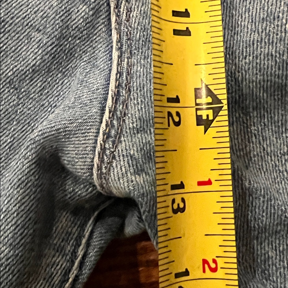 MOTHER The Lasso Heel Left in the Dust Light Wash Wide Leg Jeans, EUC, 34 - Picture 12 of 12